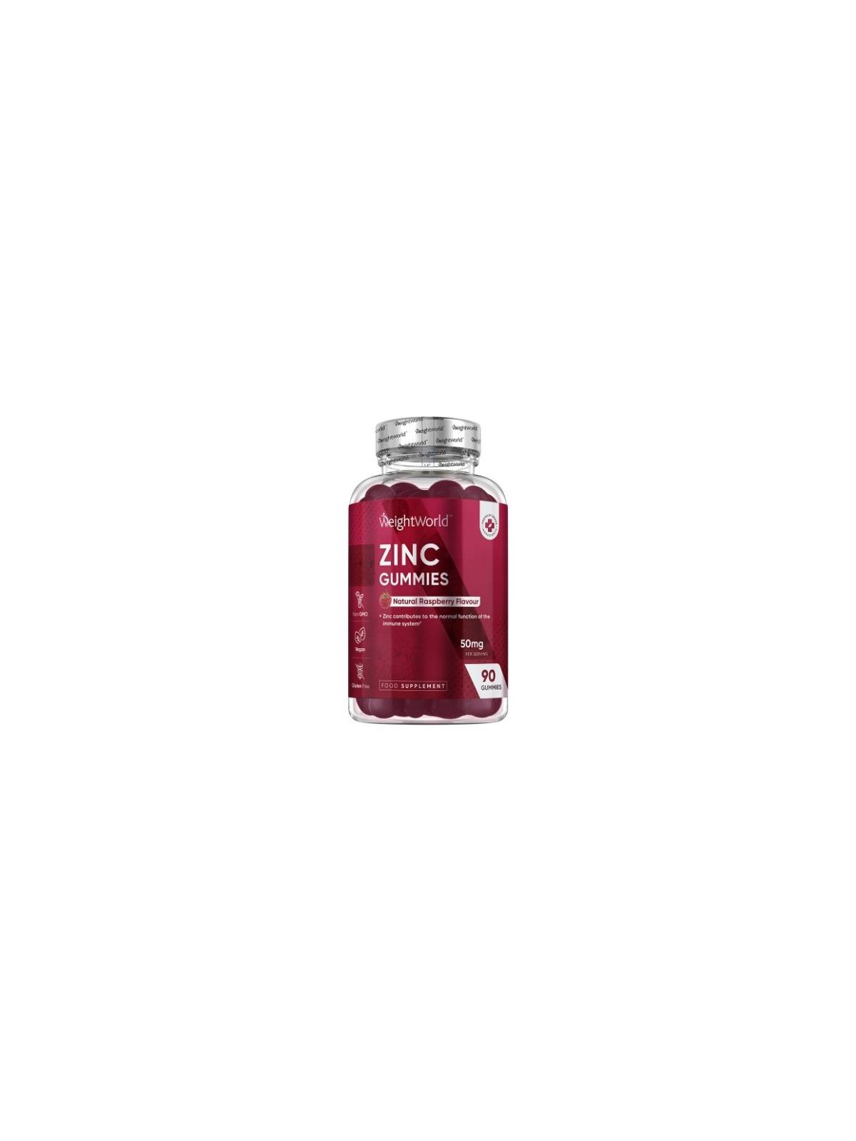 CITRATO DE ZINC 50 MG 90 GOMITAS WEIGHTWORLD