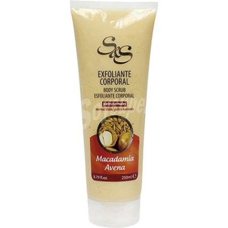 EXFOLIANTE CORPORAL PIELES NORMALES-MACADAMIA/AVENA 250ML - SYS