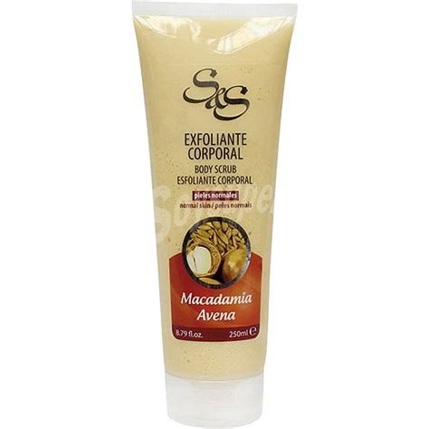 EXFOLIANTE CORPORAL PIELES NORMALES-MACADAMIA/AVENA 250ML - SYS