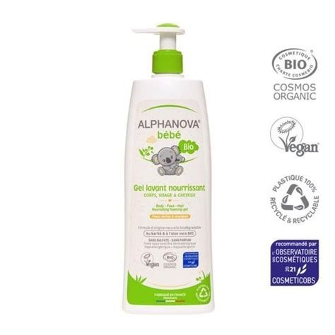 GEL DERMOLIMPIADOR 500 ML ALPHANOVA BEBE