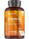 VITAMINA C CON ESCARAMUJO Y  BIOFLAVONOIDE 1000 MG 180 TABLETAS WEIGHTWORLD