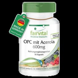 OPC 600 MG CON ACEROLA FAIRVITAL