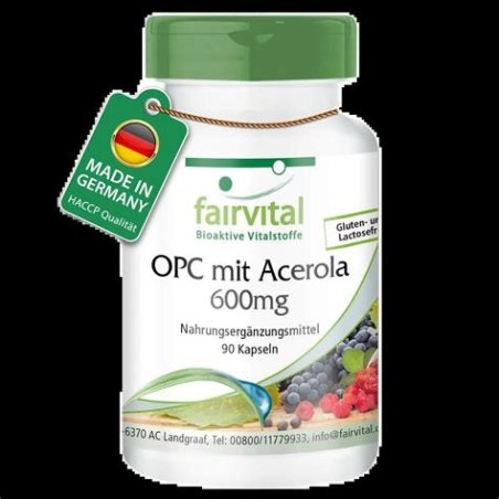 OPC 600 MG CON ACEROLA FAIRVITAL