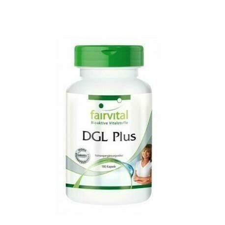 DGL PLUS FAIRVITAL 180 CAPSULAS