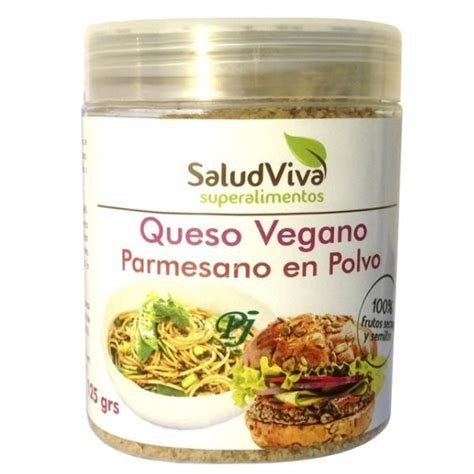 QUESO VEGANO PARMESANO EN POLVO 125 GR SALUD VIVA
