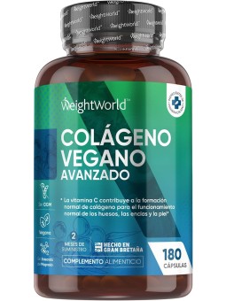 COLAGENO VEGANO ADVANCED 180 CAPSULAS WEIGHTWORLD