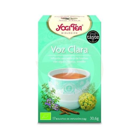 YOGI TEA VOZ CLARA 17 FILTROS