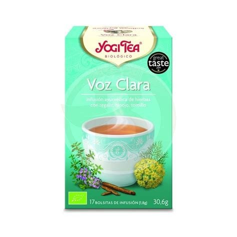 YOGI TEA VOZ CLARA 17 FILTROS