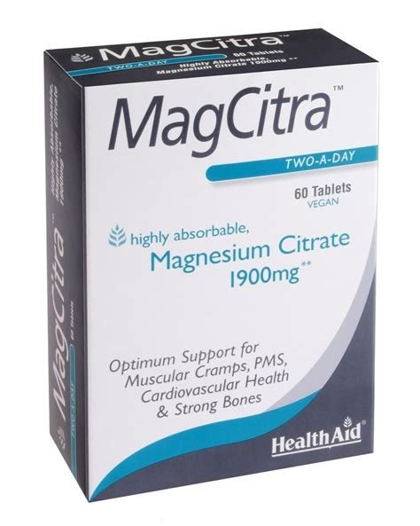 MAGCITRA 60 COMPRIMIDOS 1900MG HEALTH AID