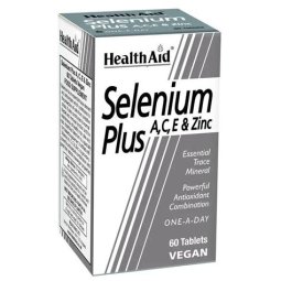 SELENIO PLUS A,C,E+ZINC 60 COMPRIMIDOS HEALTH AID