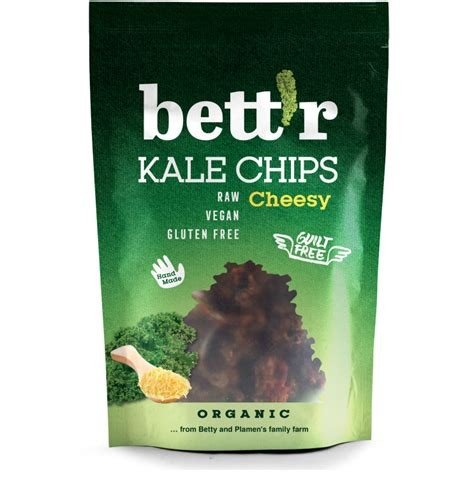 KALE CHIPS CON QUESO VEGANO Y PIMIENTA BETTER