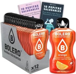 BOLERO BEBIDA ISOTONICA SABOR NARANJA CON SALEN MINERALES Y VITAMINAS