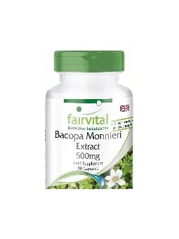 BACOPA MONNIERI 500 GR 90 CAPSULAS FAIRVITAL