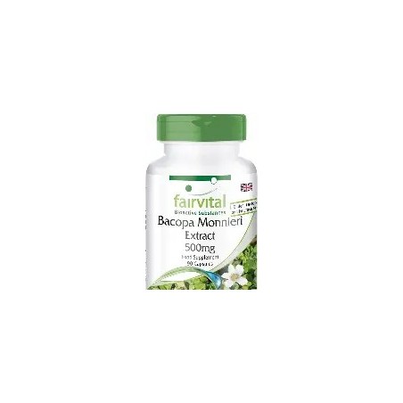 BACOPA MONNIERI 500 GR 90 CAPSULAS FAIRVITAL