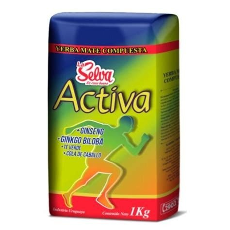 LA SELVA ACTIVA GINSENG-GINKO BILOBA-TE VERDE-C.DE C. 1KG