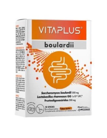 VITAPLUS BOULARDII 10 STICKS PLUSQUAM PHARMA
