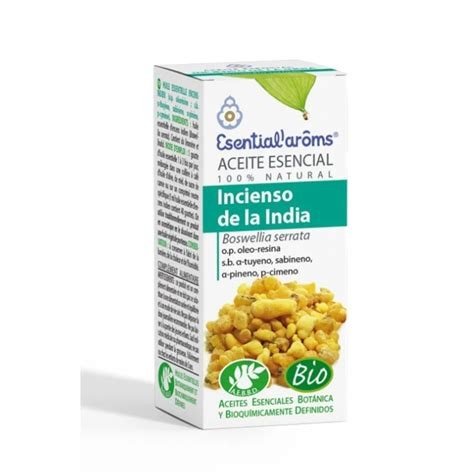 ACEITE ESENCIAL DE INCIENSO 5ML ESENTIAL AROMS
