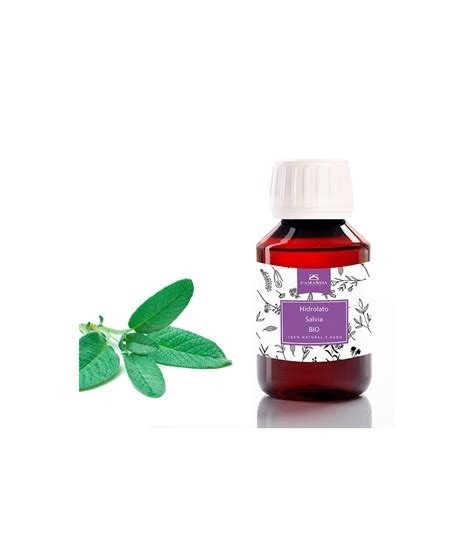 HIDROLATO DE SALVIA 100 ML 100% NATURAL BIO INTERSA