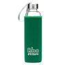 BOTELLA VERDE 550 ML BOROSILICATO CON NEOPRENO