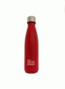 BOTELLA - TERMO DE ACERO INOXIDABLE ROJA 500ML - BBO IRISANA