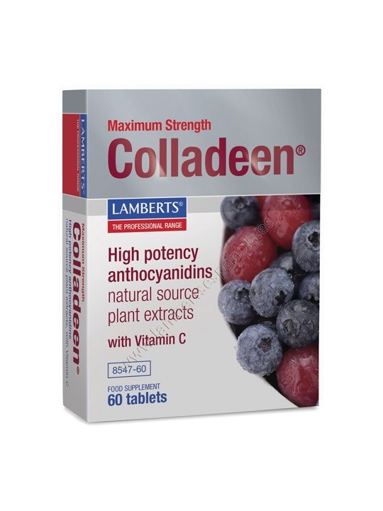COLLADEEN MAXIMA POTENCIA 60 TABLETAS LAMBERTS