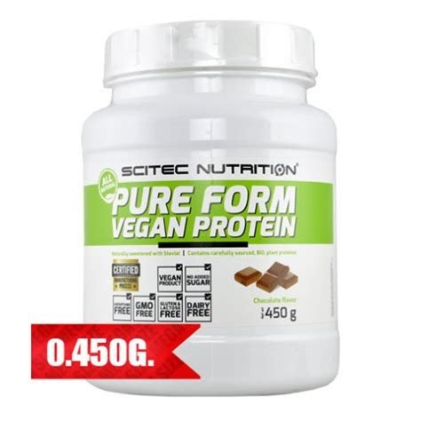 PURE FORM VEGAN PROTEIN CHOCO 450 G