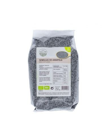 SEMILLAS DE AMAPOLA ECOLOGICA 250 GR. L'EXQUISIT