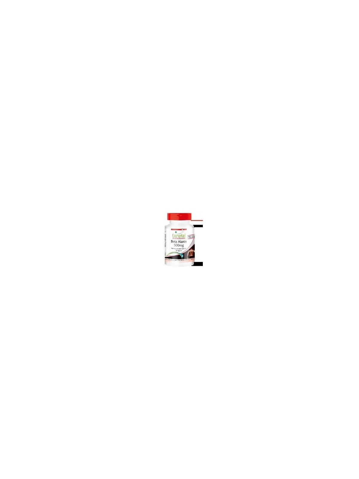 BETA ALANIN 90 CAPSULAS 500MG FAIRVITAL