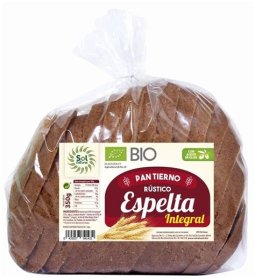PAN RUSTICO DE ESPELTA INTEGRAL BIO 350 GR