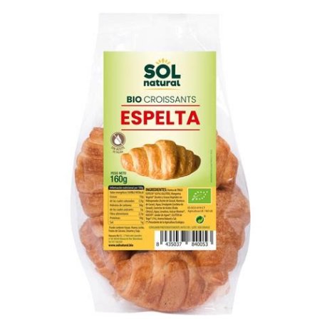 CROISANT DE ESPELTA SOL NATURAL 160GR