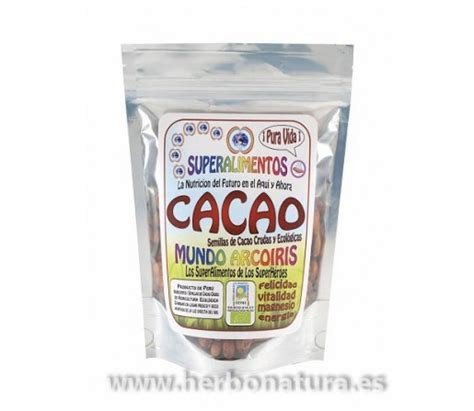 POLVO DE CACAO ECOLOGICO MUNDO ARCOIRIS 250GR