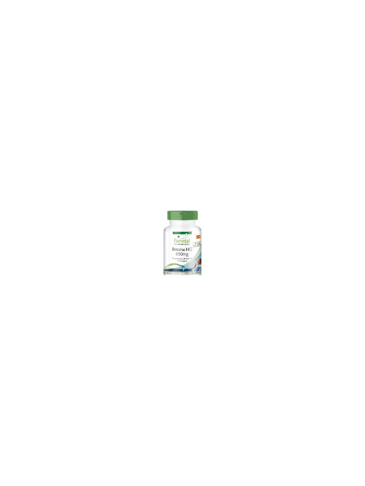 BETAINA HCL FAIRVITAL 120 CAPSULAS