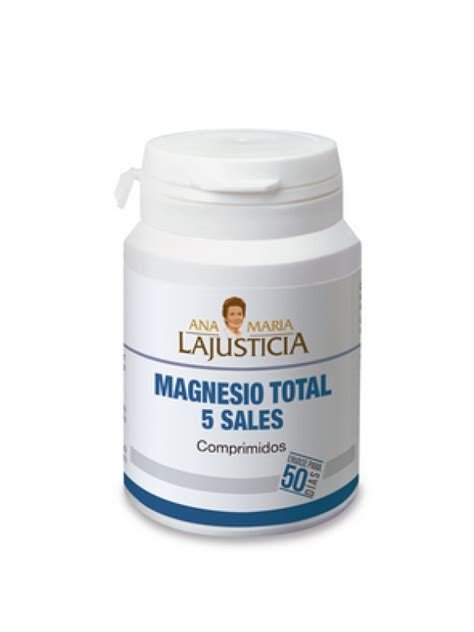 MAGNESIO TOTAL 5 SALES ANA MARIA DE LA JUSTICIA