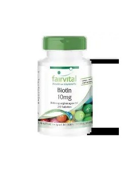 BIOTINA 10 MG 90 TABLETAS FAIRVITAL