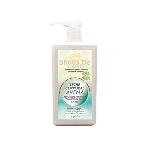 LECHE CORPORAL AVENA 1L SHOVA-DE