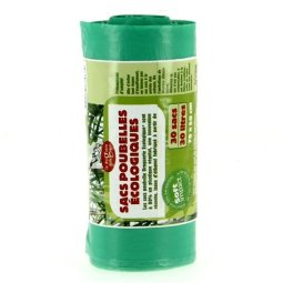 BOLSA BASURA 30 L ECOPLASTASTICO LA DROGUERIE ECOLOGIQUE