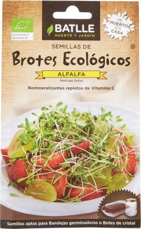 BROTES DE ALFALFA SOBRE BATLLE