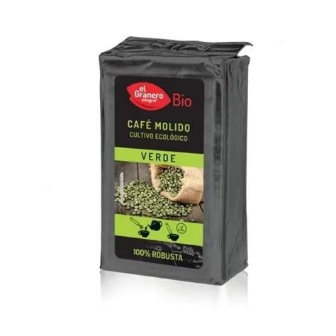 CAFE MOLIDO VERDE BIO EL GRANERO 400 GR