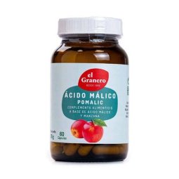 POMALIC ACIDO MALICO DE MANZANA 60 CAPSULAS EL GRANERO