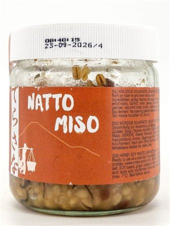 NATTO MISO EN CRISTAL TERRA SANA