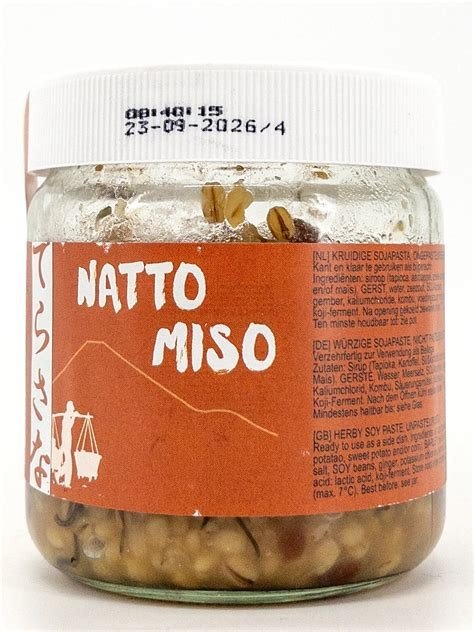 NATTO MISO EN CRISTAL TERRA SANA