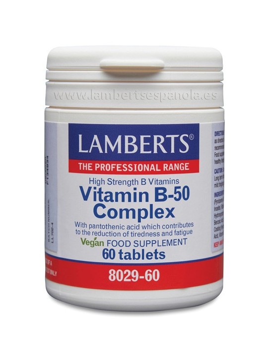 COMPLEJO B50 60 CAPSULAS LAMBERTS