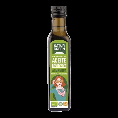 ACEITE DE ALMENDRA BIO 250ML. NATURGREEN