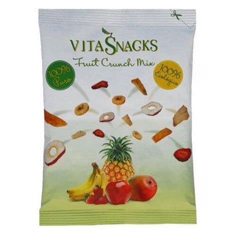 SNACKS MIX DE FRUTAS CRUJIENTES VITASNACK