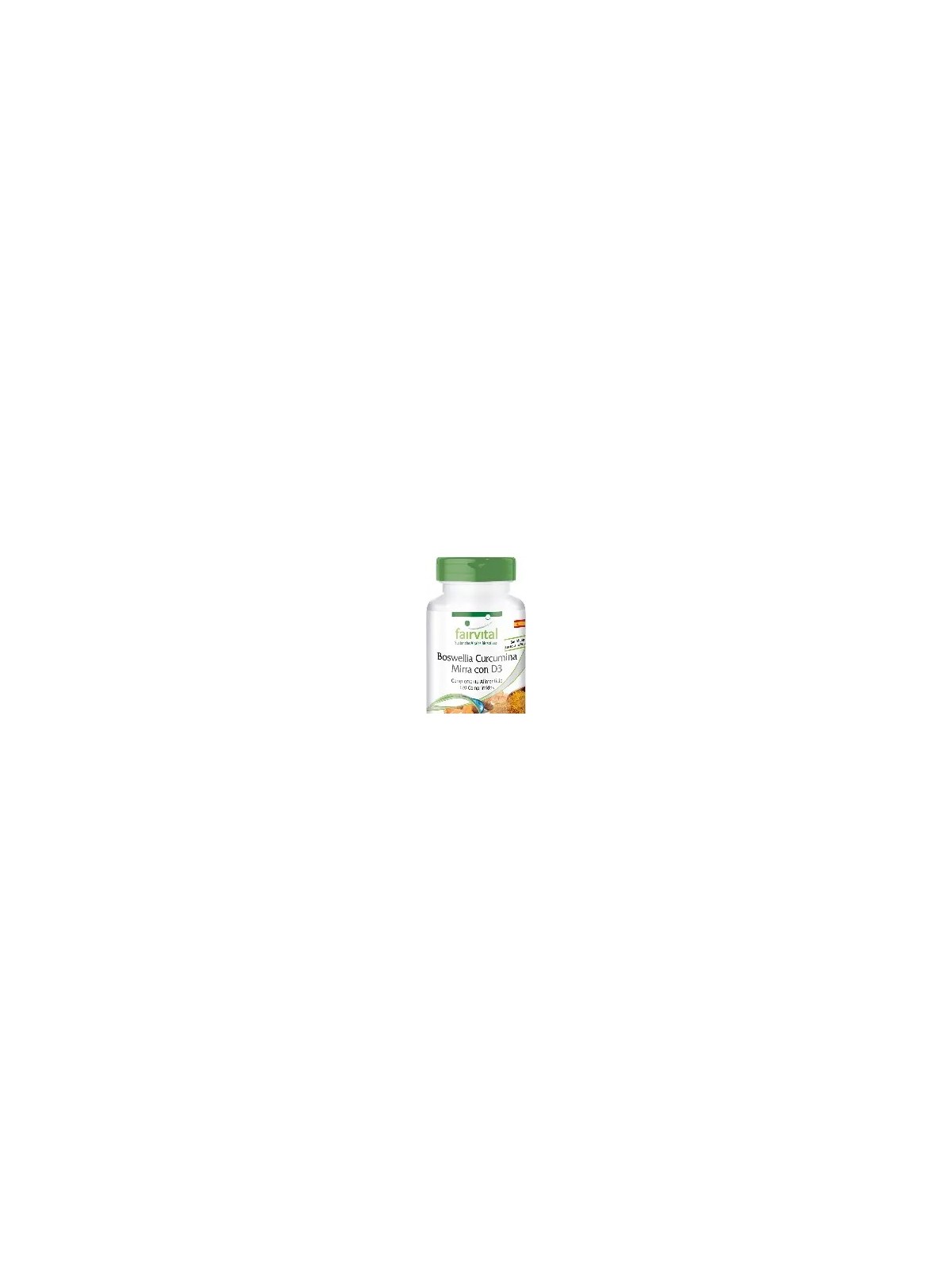 BOSWELLIA CURCUMINA D3 120 TABLETAS FAIRVITAL