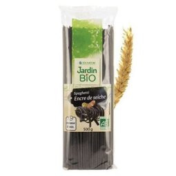 SPAGUETTI CON TINTA DE CALAMAR 500 GR JARDIN BIO