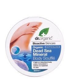SOUFFLE CORPORAL MINERALES MAR MUERTO 200 ML DR ORGANIC