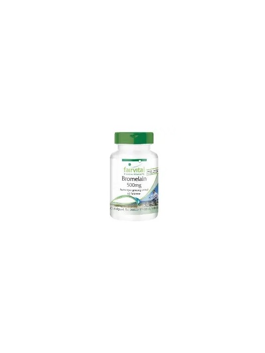 BROMELAINA 500 MG 60 TABLETAS FAIRVITAL