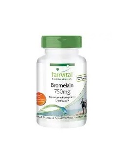 BROMELAINA 750MG 120 CAPSULAS FAIRVITAL