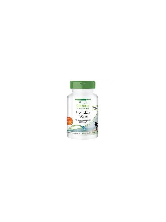 BROMELAINA 750MG 120 CAPSULAS FAIRVITAL